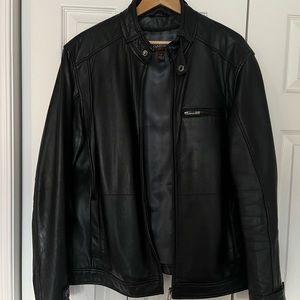 Danier Black Leather Jacket